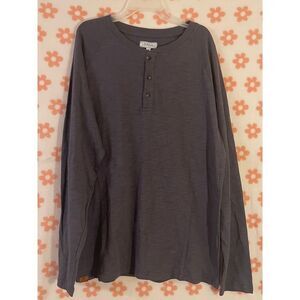 Simply Southern Henley Long Sleeve Button Up Casual Shirt Medium